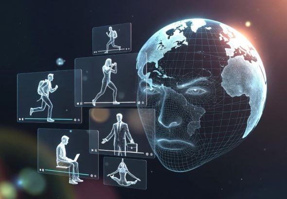 Visual analysis of global AI slop and synthetic video content trends 2026