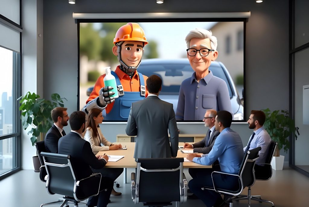 Realistic 3D AI Animation Steve Protocol