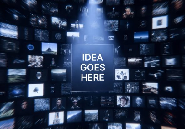 AI makes visual production easier but ideas remain valuable
